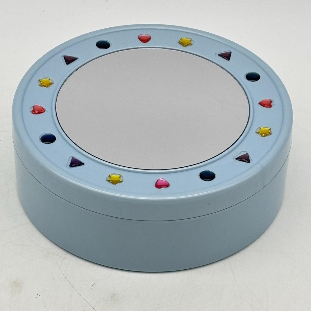 Pretty Pretty Princess Blue Plastic Jewelry Box with Spinner and All Jewelery